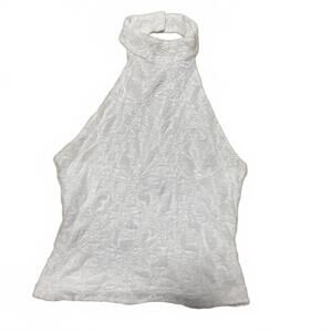 princess polly white halter top